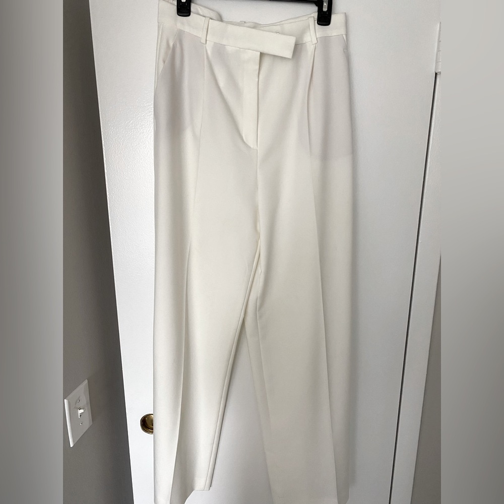 Zara White trousers